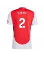 Billige Arsenal William Saliba #2 Hjemmedrakt 2024-25 Kortermet